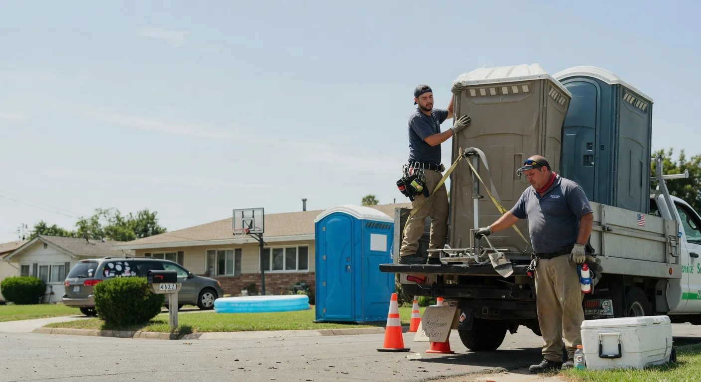 Porta Potty Rental in Iron Ridge, WI near me